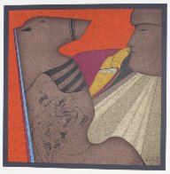 Kiss of Dove 1978 Limited Edition Print by Mihail Chemiakin - 2 Kiss of Dove 1978 Limited Edition Print by Mihail Chemiakin - 2