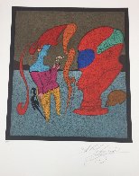 Le Buste Rouge Limited Edition Print by Mihail Chemiakin - 1 Le Buste Rouge Limited Edition Print by Mihail Chemiakin - 1