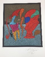 Le Buste Rouge Limited Edition Print by Mihail Chemiakin - 2 Le Buste Rouge Limited Edition Print by Mihail Chemiakin - 2