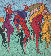 Harlequins 2002 Limited Edition Print by Mihail Chemiakin - 0 Harlequins 2002 Limited Edition Print by Mihail Chemiakin - 0
