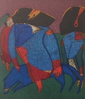 Two Soldiers 1977 Limited Edition Print by Mihail Chemiakin - 0