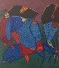 Two Soldiers 1977 Limited Edition Print by Mihail Chemiakin - 0