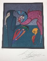 Greeting Limited Edition Print by Mihail Chemiakin - 1 Greeting Limited Edition Print by Mihail Chemiakin - 1