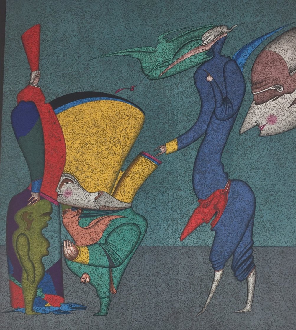 Untitled 1975 Limited Edition Print by Mihail Chemiakin Untitled 1975 Limited Edition Print by Mihail Chemiakin