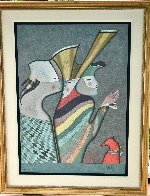 Hermitage Series: Suite I Masquerade At St. Petersburg 1994 Limited Edition Print by Mihail Chemiakin - 1 Hermitage Series: Suite I Masquerade At St. Petersburg 1994 Limited Edition Print by Mihail Chemiakin - 1