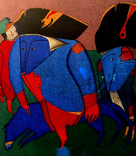Untitled 1990 Limited Edition Print - Mihail Chemiakin Untitled 1990 Limited Edition Print - Mihail Chemiakin