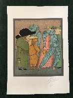 Carnival  in St. Petersburg Limited Edition Print by Mihail Chemiakin - 1