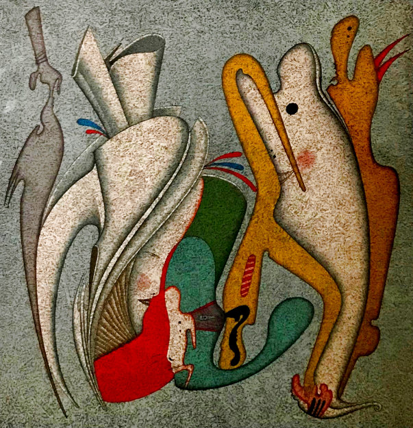 Metaphysical Composition 1980 Limited Edition Print - Mihail Chemiakin
