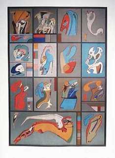 Fall of Icarus 60x44 Limited Edition Print - Mihail Chemiakin Fall of Icarus 60x44 Limited Edition Print - Mihail Chemiakin