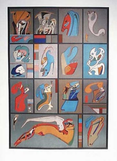 Fall of Icarus 60x44 Limited Edition Print by Mihail Chemiakin Fall of Icarus 60x44 Limited Edition Print by Mihail Chemiakin
