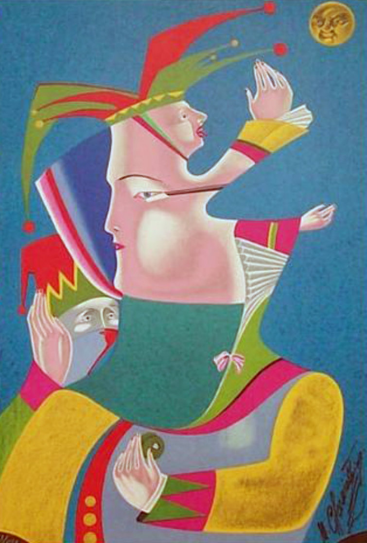 Homage to Nijinsky II Limited Edition Print by Mihail Chemiakin Homage to Nijinsky II Limited Edition Print by Mihail Chemiakin