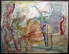Carnival. St Petersburg Watercolor 1975 10x8 Watercolor by Mihail Chemiakin - 0 Carnival. St Petersburg Watercolor 1975 10x8 Watercolor by Mihail Chemiakin - 0