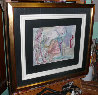 Carnival. St Petersburg Watercolor 1975 10x8 Watercolor by Mihail Chemiakin - 1 Carnival. St Petersburg Watercolor 1975 10x8 Watercolor by Mihail Chemiakin - 1
