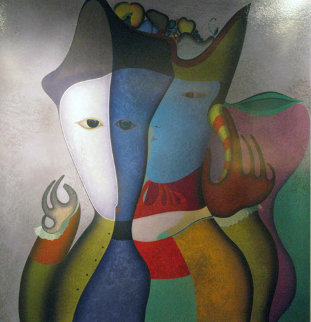 Jeu De Mains 1994 50x48 Limited Edition Print - Mihail Chemiakin Jeu De Mains 1994 50x48 Limited Edition Print - Mihail Chemiakin