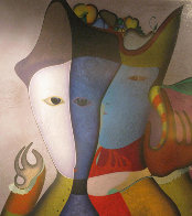 Jeu De Mains 1994 50x48 Limited Edition Print by Mihail Chemiakin - 1 Jeu De Mains 1994 50x48 Limited Edition Print by Mihail Chemiakin - 1