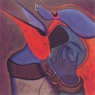 Le Baiser The Kiss Limited Edition Print - Mihail Chemiakin Le Baiser The Kiss Limited Edition Print - Mihail Chemiakin