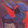 Le Baiser -    The Kiss Limited Edition Print by Mihail Chemiakin - 0