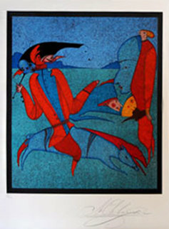 Untitled Suite of 2 Lithographs Limited Edition Print - Mihail Chemiakin Untitled Suite of 2 Lithographs Limited Edition Print - Mihail Chemiakin