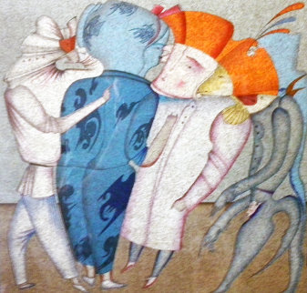 Untitled Serigraph Limited Edition Print - Mihail Chemiakin Untitled Serigraph Limited Edition Print - Mihail Chemiakin