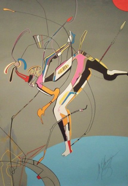 Runner PP 1988 Limited Edition Print - Mihail Chemiakin