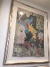 Cirque Russe I and II 1987 -  Framed Suite of 2 Limited Edition Print by Mihail Chemiakin - 1