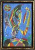 Untitled - Man With Pipe Pastel 1989 61x41 Original Painting by Mihail Chemiakin - 1 Untitled - Man With Pipe Pastel 1989 61x41 Original Painting by Mihail Chemiakin - 1