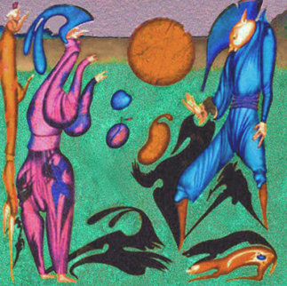 Shadows 1996 Limited Edition Print - Mihail Chemiakin Shadows 1996 Limited Edition Print - Mihail Chemiakin
