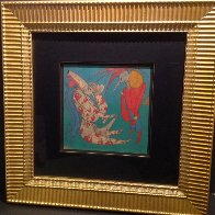 M. Peugzih, Carnival St. Peterburg 1978 27x27 Original Painting by Mihail Chemiakin - 1 M. Peugzih, Carnival St. Peterburg 1978 27x27 Original Painting by Mihail Chemiakin - 1