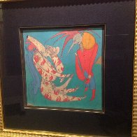 M. Peugzih, Carnival St. Peterburg 1978 27x27 Original Painting by Mihail Chemiakin - 2 M. Peugzih, Carnival St. Peterburg 1978 27x27 Original Painting by Mihail Chemiakin - 2
