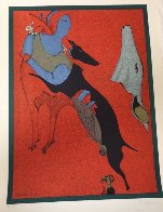 Red Centaur 1978 Limited Edition Print by Mihail Chemiakin - 1 Red Centaur 1978 Limited Edition Print by Mihail Chemiakin - 1