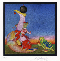 Carnaval de Saint Petersbourg, No. 18. Limited Edition Print by Mihail Chemiakin - 0 Carnaval de Saint Petersbourg, No. 18. Limited Edition Print by Mihail Chemiakin - 0