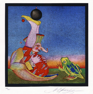 Carnaval de Saint Petersbourg, No. 18. Limited Edition Print - Mihail Chemiakin Carnaval de Saint Petersbourg, No. 18. Limited Edition Print - Mihail Chemiakin