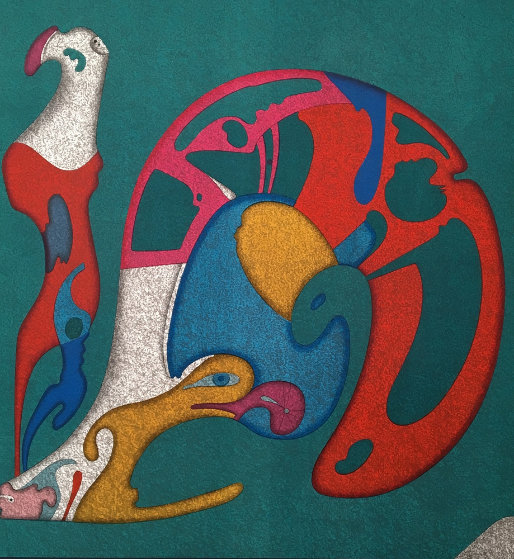 Metaphysical Snail 1986 Limited Edition Print by Mihail Chemiakin Metaphysical Snail 1986 Limited Edition Print by Mihail Chemiakin