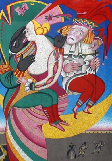 Petrouchka II 1989 Limited Edition Print by Mihail Chemiakin Petrouchka II 1989 Limited Edition Print by Mihail Chemiakin