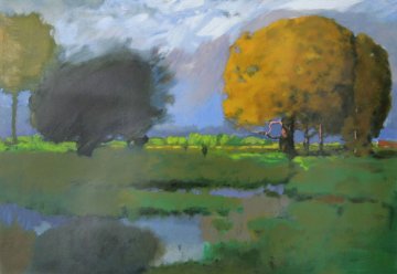 Golden Tree 1989 Limited Edition Print - Chase Chen Golden Tree 1989 Limited Edition Print - Chase Chen