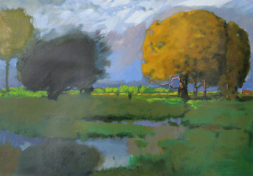 Golden Tree 1989 Limited Edition Print - Chase Chen Golden Tree 1989 Limited Edition Print - Chase Chen