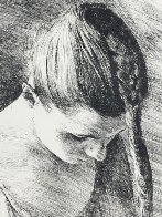 Braiding Woman AP Limited Edition Print by Chase Chen - 2 Braiding Woman AP Limited Edition Print by Chase Chen - 2