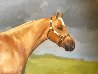Horse Portrait 30x42 - Huge Original Painting by Chase Chen - 2