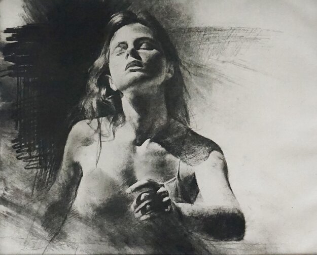 Portrait of a Women Limited Edition Print - Chase Chen