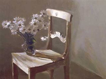 Daisies on a Chair 1992 Limited Edition Print - Chase Chen Daisies on a Chair 1992 Limited Edition Print - Chase Chen