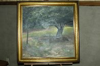 Oak Tree 1996 23x23 Original Painting by Chase Chen - 1 Oak Tree 1996 23x23 Original Painting by Chase Chen - 1