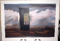 Roof Shadows PP 1989 Limited Edition Print by Chase Chen - 1 Roof Shadows PP 1989 Limited Edition Print by Chase Chen - 1