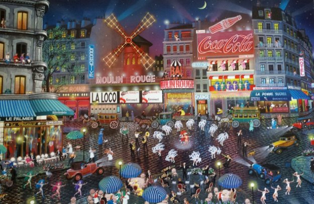 Moulin Rouge 2002 Limited Edition Print by Alexander Chen Moulin Rouge 2002 Limited Edition Print by Alexander Chen