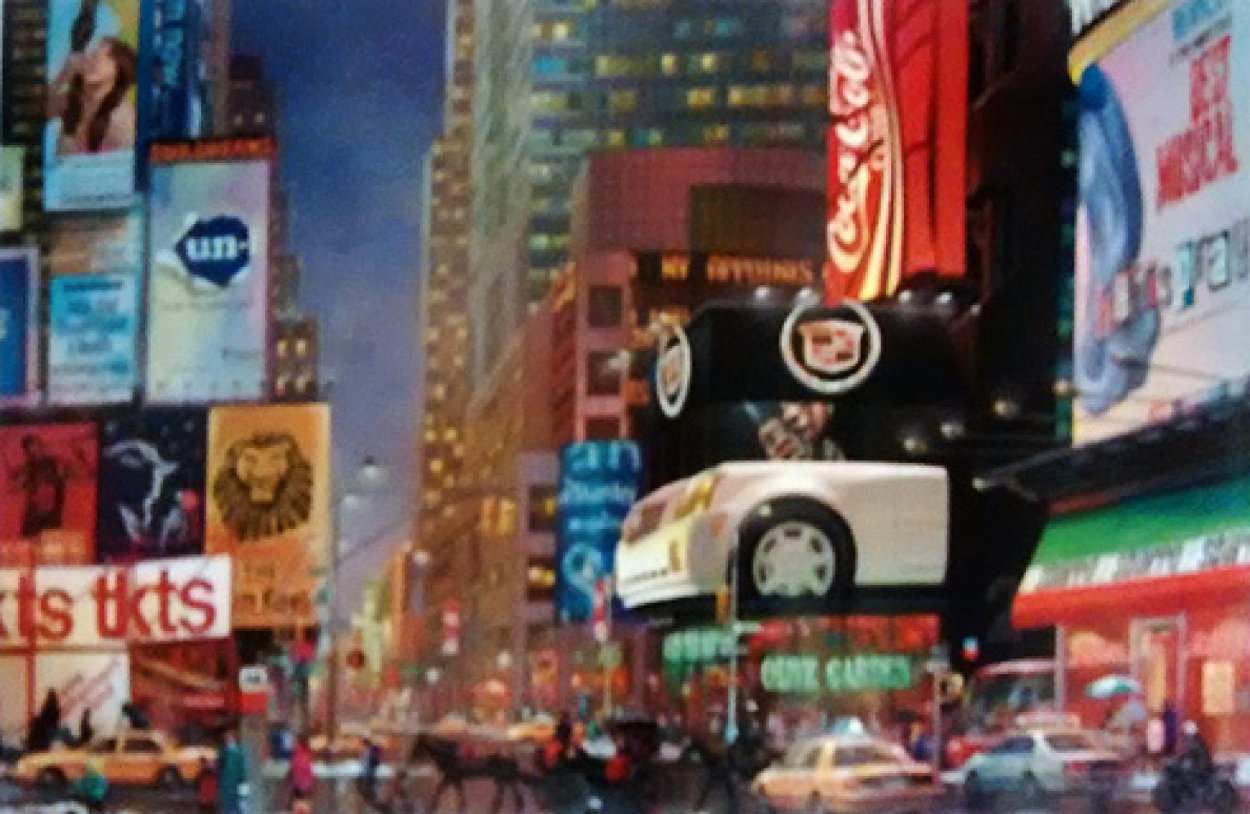 Times Square 47th St. New York 2006 Limited Edition Print by Alexander Chen Times Square 47th St. New York 2006 Limited Edition Print by Alexander Chen
