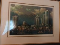 Aloha Tower 2005 Limited Edition Print by Alexander Chen - 1 Aloha Tower 2005 Limited Edition Print by Alexander Chen - 1
