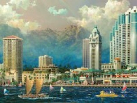 Aloha Tower 2005 - Honolulu, Hawaii Limited Edition Print - Alexander Chen