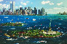 New York Gateway 2013 Embellished  - NYC - Twin Towers Limited Edition Print by Alexander Chen - 0