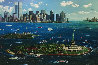New York Gateway 2013 Embellished  - NYC - Twin Towers Limited Edition Print by Alexander Chen - 1