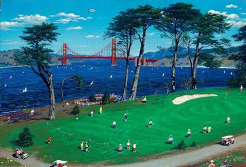 Lincoln Park San Francisco 2000 Limited Edition Print - Alexander Chen Lincoln Park San Francisco 2000 Limited Edition Print - Alexander Chen