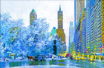Central Park South and Center Drive 2015 Limited Edition Print - Alexander Chen Central Park South and Center Drive 2015 Limited Edition Print - Alexander Chen